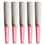 Back Forty - Frosted Icicles Infused Pre-Roll - Strawberry Pink - Hybrid - 5x0.5g