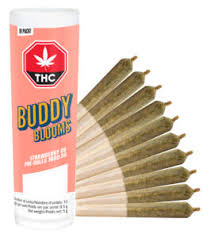 Buddy Blooms - Strawberry OG Pre-Rolls - Hybrid - 10x0.5g