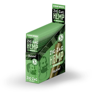 ZIG ZAG - Hemp Wraps - 2 Pack