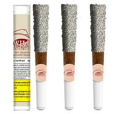 Wild West - 60+ Strawberry Stampede Diamonds Dipped Blunts - Sativa - 3x0.5g