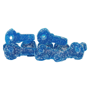 XMG Atomic Sours - Blue Razz Lemonade Gummies X Pack - Hybrid - 10x1 Pack