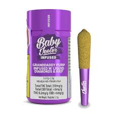 Jeeter - Baby Jeeter Infused Grand Daddy Purp Pre-Roll - Indica - 5x0.5g