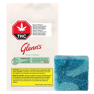 Glenn’s - No.8 - Blue Freeze - Kief - Hybrid - 1x10mg
