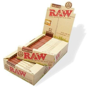 Raw Organic Hemp 1 1/4 Rolling Papers