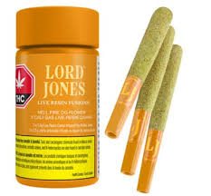 Lord Jones - Hell Fire OG X Cali Gas Live Resin Fusions Infused Pre-Roll - Indica - 3x0.5g