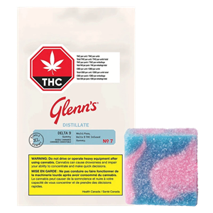 Glenn's - No.7 - Cotton Clouds - Distillate - Hybrid - 1x10mg