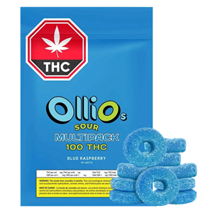 Olli O's - Sour Blue Raspberry - Hybrid - 10x10mg