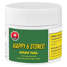 Happy & Stoned - Juicy Fuel Pre-Roll - Indica - 14x0.5g
