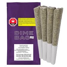 Dime Bag - Funky Pocket Puffs Pre-Roll - Hybrid - 4x0.5g