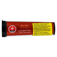 Cheers Cannabis - Strawberry Grail Pre-Roll - Indica - 5x0.5g
