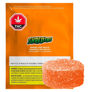SHRED'ems - Max10 - Mango Lime - Sativa - 1x10mg