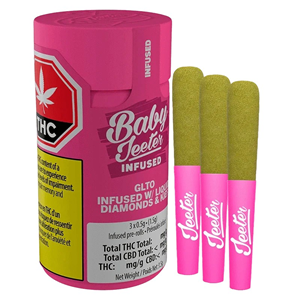 Jeeter - Baby Jeeter Infused GLTO Pre-Roll - Hybrid - 3x0.5g