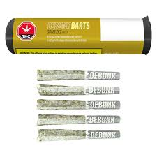 Debunk - Darts: Sour ZKZ Diamond Infused Pre-Roll - Sativa - 5x0.5g