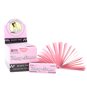 BLAZY SUSAN - Perforated Filter Tips (Pink)
