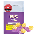 SOURZ by Spinach - Peach Passionfruit 1:1:1 CBN:CBD:THC - Indica - 5x2mg