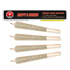 HAPPY & STONED - Quick Rips Sativa Pre-Roll - 4x0.5g