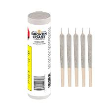 Broken Coast - Milk & Cookies Pre-Roll - Indica - 5x0.5g