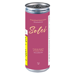Solei - Dragonfruit Watermelon CBD Sparkling Beverage - Hybrid - 355ml