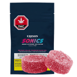 Edison Sonics - Red Razz Chiller 1:1 THC:CBD - Indica - 2x5mg