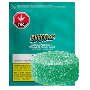 SHRED'ems - Max10 - Shark Attack - Sativa - 1x10mg